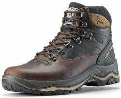 Grisport® Jagdstiefel Herren Stubai aus Rindsleder braun wasserabweisend & atmungsaktiv Berg- & Wanderschuh Trekkingschuh mit Vibram®-Sohle Trekkingstiefel mit Cordura®-Besätze von Grisport