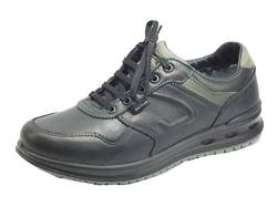 Grisport 43027A29G Avon Herren-Schuhe aus Leder, mit Softback-Unterseite, antistatisch, Schwarz - Schwarz - Größe: 44 EU von Grisport