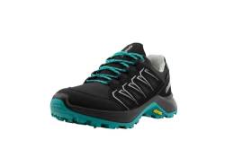 Grisport Cross Evolution Tras Damen,Frauen,Trekkingschuhe,Trailrunning-Schuhe,Wanderhalbschuhe,wasserabweisend,Gritex, Black/Aqua, EU 38 von Grisport