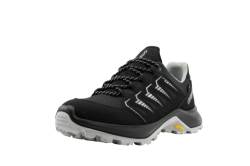 Grisport Cross Evolution Tras Damen,Herren,Unisex,Trekkingschuhe,Trailrunning-Schuhe,Wanderhalbschuhe,wasserabweisend,Gritex, Black/Ice, EU 41 von Grisport