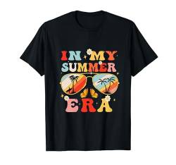 In meiner Sommerzeit Letzter Schultag Lehrer Schüler Sommer T-Shirt von Groovy Teacher student Summer Shirts Gifts Party