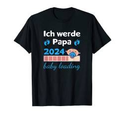 Herren Ich werde Papa 2024 Zukünftiger Vater T-Shirt von Großer Bruder 2024 Babyparty Baby Ankündigung