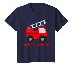 Kinder Großer Bruder Feuerwehr Geschwister Geschenk Geburt T-Shirt von Großer und kleiner Bruder & Schwester Shop