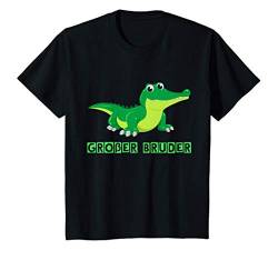 Kinder Großer Bruder Krokodil Geschwister Geschenk Kind Junge T-Shirt von Großer und kleiner Bruder & Schwester Shop