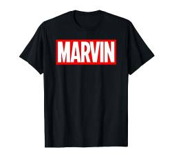 Lustiges T-Shirt Mit Dem Namen Marvin Merch Geschenk Idee T-Shirt von GroundZeroMerch (ClickHere)
