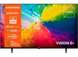 E (A bis G) GRUNDIG LED-Fernseher "65 VOE 73 AU8T00" Fernseher schwarz LED Fernseher Bestseller von Grundig