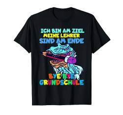 Grundschule Abschied Spruch mit Dino Schule Abschluss T-Shirt von Grundschulabschluss Spruch für den Schulwechsel
