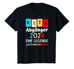 Kinder Kita Abgänger 2024 Schulkind Einschulung Schultüte Schule T-Shirt von Grundschule, Erstklässler, Schultüte Shop