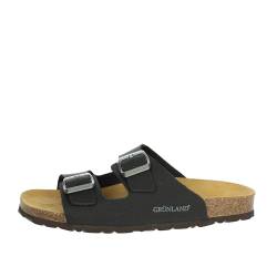 Grunland Doppelschnallen-Slipper | Wird Sein CB1557 Nero 39 von Grunland