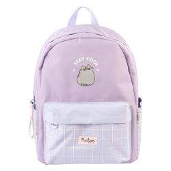 Grupo Erik Rucksack Pusheen Cat Moments Daypack - Pusheen Kawaii Rucksack Daypack Rucksack - Daypack Damen Rucksack DamenRucksack Kinder Sporttasche - Reise Zubehör - Offizieller Pusheen Merch von Grupo Erik