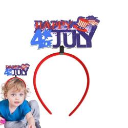 Patriotische Haarbänder,Stirnband zum Unabhängigkeitstag,Süßes Stirnband zum Unabhängigkeitstag | Patriotisches Partyzubehör, Partyzubehör, Dekorationen zum Feiern der Freiheit von Gruwkue