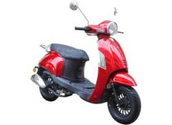 Mofaroller GT UNION "Massimo 25 (mit/ohne Topcase)" Motorroller & Mofas rot (rot ohne topcase) Mofas von Gt Union