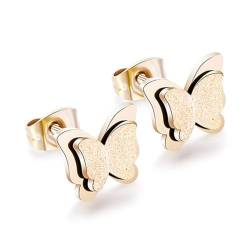 Mode Ohrstecker Niedliche Edelstahl Schmetterling Ohrringe für Frauen von Gu Feng