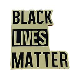 GuDeKe Black Lives Matter Brosche Pin Anti-Rassismus Bewegung Gleichheit Schmuck von GuDeKe