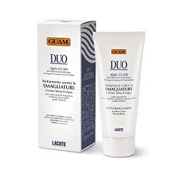 Guam, Duo Behandlungscreme gegen Dehnungsstreifen, Brust- und Körpercreme zur Vorbeugung von Dehnungsstreifen mit Guam-Algen, Made in Italy, 200 ml Packung von Guam