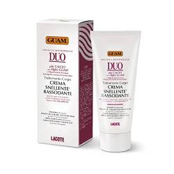 Guam, Menopause-spezifische Schlankheitscreme Duo mit Guam Meeresalgen, Straffende Körperbehandlung bei lokaler Adipositas in den Wechseljahren, Made in Italy, 200 ml Packung von Guam