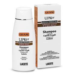 Guam, UPker Shampoo für Brüchiges, zu Haarausfall neigendes Haar, Shampoo mit Meeresalgen Undaria Pinnatifida, Made in Italy, 200 ml Packung von Guam