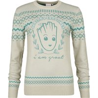 Guardians Of The Galaxy - Marvel Strickpullover - Groot - S bis XXL - für Damen - Größe XL - multicolor  - Lizenzierter Fanartikel von Guardians Of The Galaxy