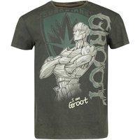 Guardians Of The Galaxy - Marvel T-Shirt - Groot - S bis XXL - für Männer - Größe L - dunkelgrün  - EMP exklusives Merchandise! von Guardians Of The Galaxy