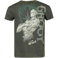 Guardians Of The Galaxy - Marvel T-Shirt - Groot - S bis XXL - für Männer - Größe M - dunkelgrün  - EMP exklusives Merchandise! von Guardians Of The Galaxy