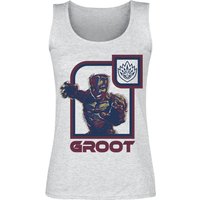 Guardians Of The Galaxy - Marvel Tank-Top - Vol. 3 - Groot - M bis XXL - für Damen - Größe M - grau  - EMP exklusives Merchandise! von Guardians Of The Galaxy