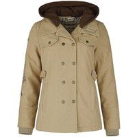 Guardians Of The Galaxy Winterjacke - I Am Groot - S bis XXL - für Damen - Größe S - beige  - EMP exklusives Merchandise! von Guardians Of The Galaxy