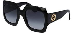 Gucci GG0053SN Black/Grey Shaded 54/25/140 Damen Sonnenbrillen von Gucci
