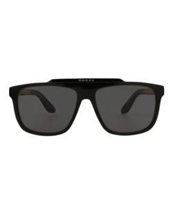 Gucci GG1039S Black/Grey 58/16/145 Herren Sonnenbrillen von Gucci