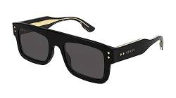 Gucci GG1085S Black/Grey 53/21/145 Herren Sonnenbrillen von Gucci