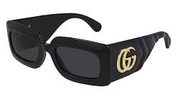 Gucci Sonnenbrillen GG0811S Black/Grey 53/21/145 Damen von Gucci