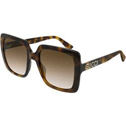 Gucci Womens GG0418S-003 Sunglasses, Havana, 54 von Gucci