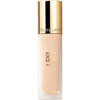 GUERLAIN Parure Gold Skin Matte, Gesichts Make-up, foundation, Fluid, beige (2W WARM/ DORÉ), strahlend, Deckkraft: Mittel, von Guerlain