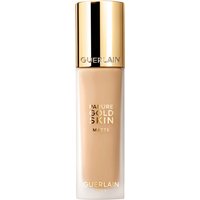 GUERLAIN Parure Gold Skin Matte, Gesichts Make-up, foundation, Fluid, beige (3W WARM/DORÉ), strahlend, Deckkraft: Mittel, von Guerlain