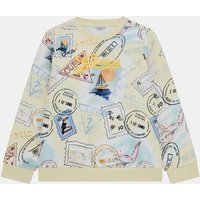 Sweatshirt Allover-Print von Guess Kids