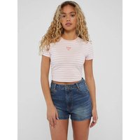 Gestreiftes T-Shirt Stretch von Guess Originals