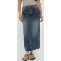 Langer Cargo-Jeansrock von Guess Originals