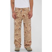 Relaxed Hose Allover-Print von Guess Originals