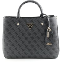 GUESS Meridian Henkeltasche Coal Logo von Guess