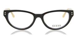 GUEX5 GU2334 51S30 Brille GU2334 51S30 Rund Brillengestelle 51, Braun von Guess