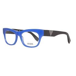 GUEX5 GU2575 51090 Brille GU2575 51090 Cateye Brillengestelle 51, Blau von Guess