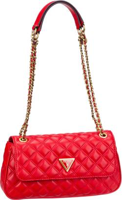 Guess Giully Conv Crossbody Flap  in Rot (3.9 Liter), Schultertasche von Guess