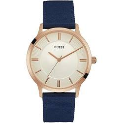 Guess Herren Analog Quarz Uhr mit Textil Armband W0795G1 von Guess