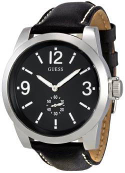 Guess Herren-Armbanduhr XL Analog Leder W10248G1 von Guess