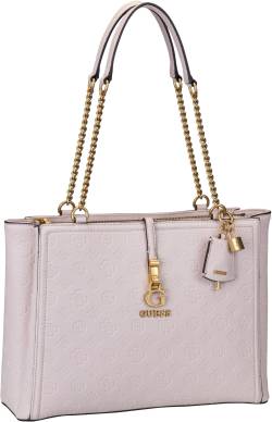 Guess James Logo Girlfriend Carryall  in Rosé (9.2 Liter), Schultertasche von Guess