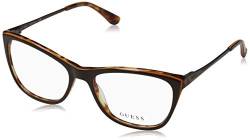 Guess Unisex-Erwachsene GU2603 052 50 Brillengestelle, Braun (Avana Scura) von Guess