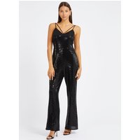 Pailletten-Jumpsuit Mit Ausgestelltem Bein von Guess