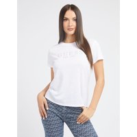 T-Shirt Frontlogo Strasssteine von Guess