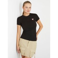 T-Shirt Stretch Kleines Logo-Dreieck von Guess