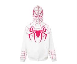 GuiSoHn Y2k Zip Up Hoodie Spider Young Hooded Jacket Hallowee von GuiSoHn