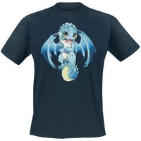 Guild Wars - Gaming T-Shirt - Baby Aurene by RinTheYordle - S bis XL - für Männer - Größe M - dunkelblau  - EMP exklusives Merchandise! von Guild Wars